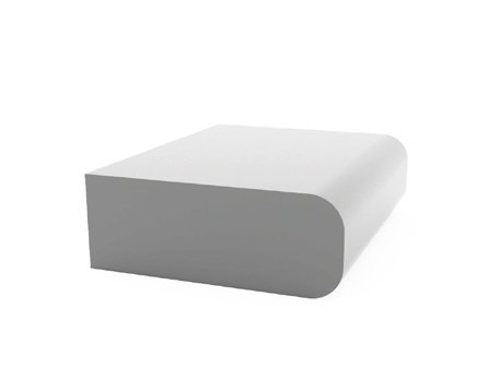 Edge Profile Half-Bullnose